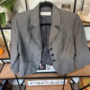 Tahari Blue ( denim like color)  Women's Suit Jacket with skirt